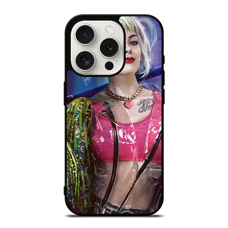 HARLEY QUINN MARGOT ROBBIE iPhone 15 Pro Case Cover