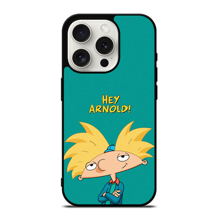 HEY ARNOLD NICKLODEON CARTOON iPhone 15 Pro Case Cover