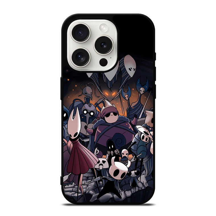 HOLLOW KNIGHT GAMES ALL CHARACTER iPhone 15 Pro Case Cover