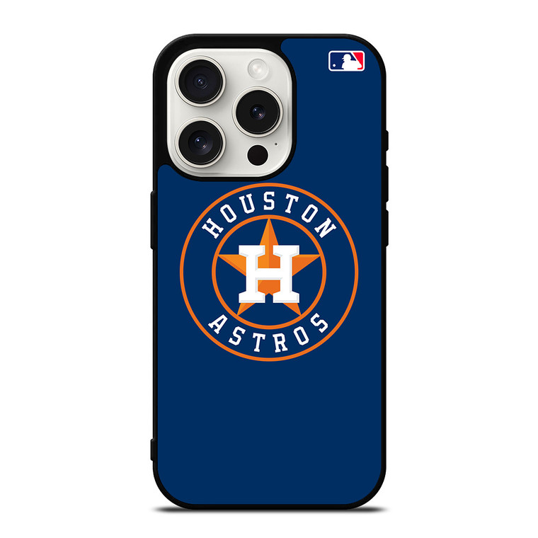 HOUSTON ASTROS MLB LOGO iPhone 15 Pro Case Cover