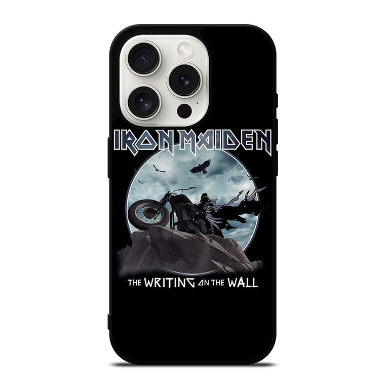 IRON MAIDEN THE WRITING ON THE WALL iPhone 15 Pro Case Cover