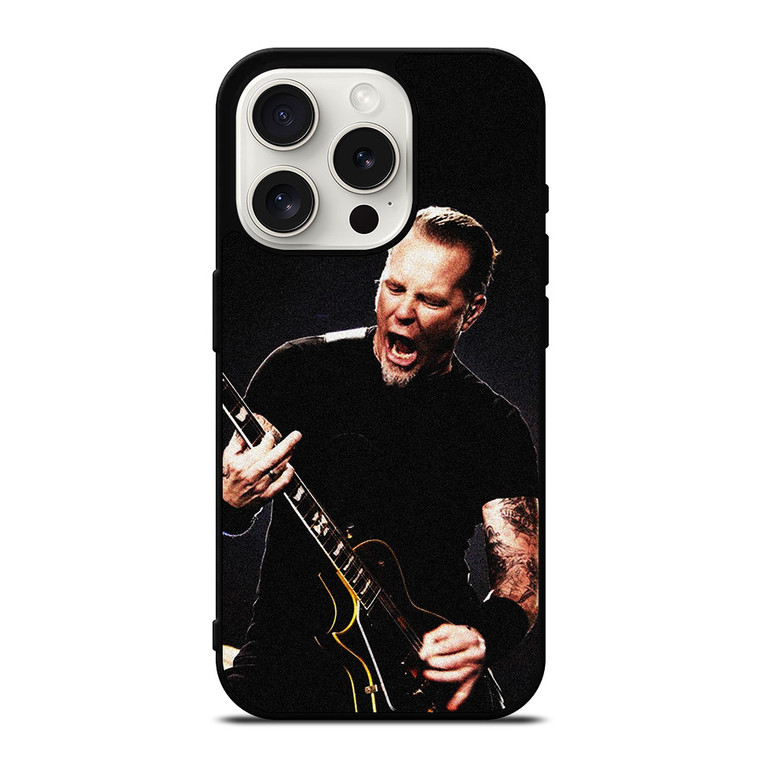 JAMES HETFIELD METALLICA GUITARIST iPhone 15 Pro Case Cover
