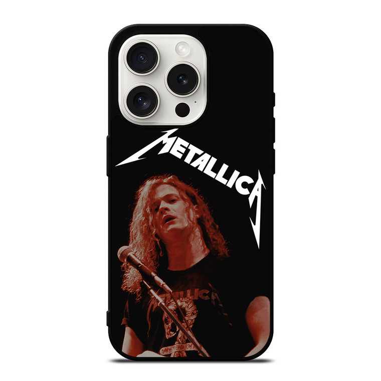 JASON NEWSTED METALLICA LOGO iPhone 15 Pro Case Cover