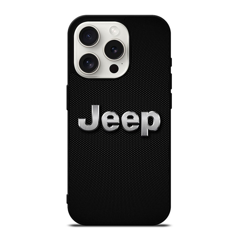 JEEP CARBON FIBER iPhone 15 Pro Case Cover
