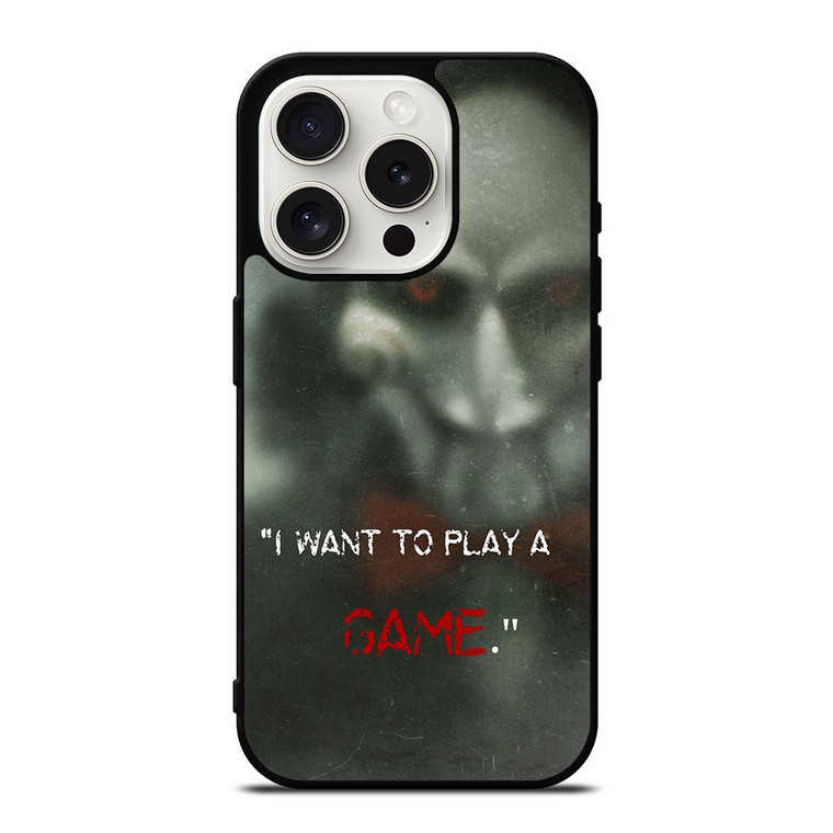 JIGSAW HORROR MOVIES iPhone 15 Pro Case Cover