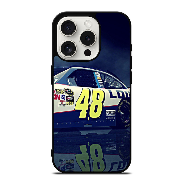 JIMMIE JOHNSON NASCAR RACIING iPhone 15 Pro Case Cover
