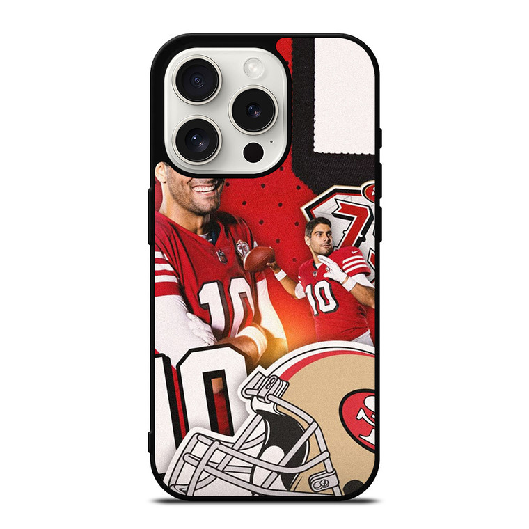 JIMMY GAROPPOLO SAN FRANCISCO 49ERS iPhone 15 Pro Case Cover