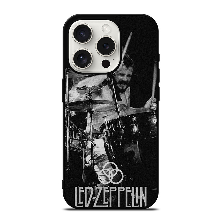 JOHN BONHAM LED ZEPPELIN iPhone 15 Pro Case Cover