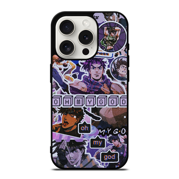 JOSEPH JOESTAR JOJO BIZARRE ADVENTURE 2 iPhone 15 Pro Case Cover