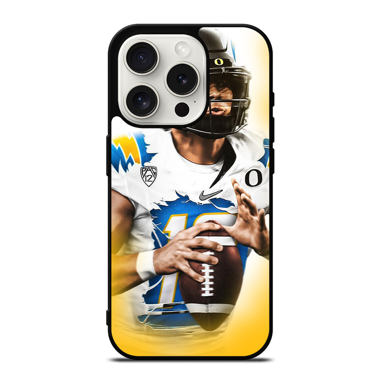 JUSTIN HERBERT LOS ANGELES CHARGERS iPhone 15 Pro Case Cover