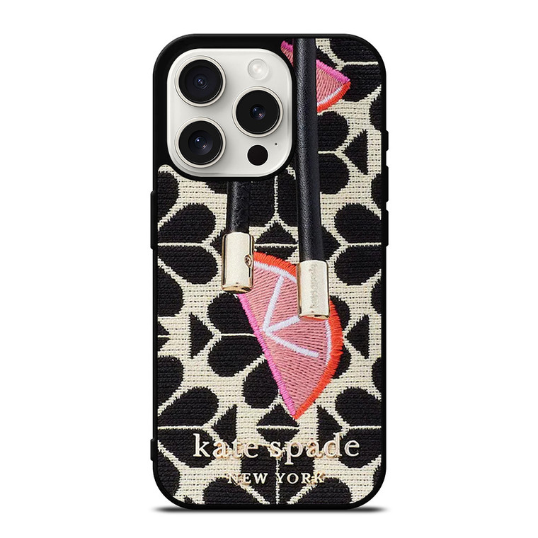 KATE SPADE JACQUARD GRAPEFRUITS iPhone 15 Pro Case Cover
