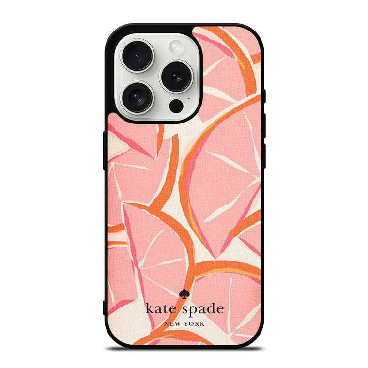 KATE SPADE NEW YORK GRAPEFRUIT iPhone 15 Pro Case Cover