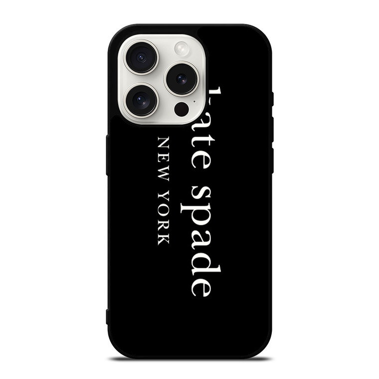 KATE SPADE NEW YORK VERTICAL LOGO iPhone 15 Pro Case Cover