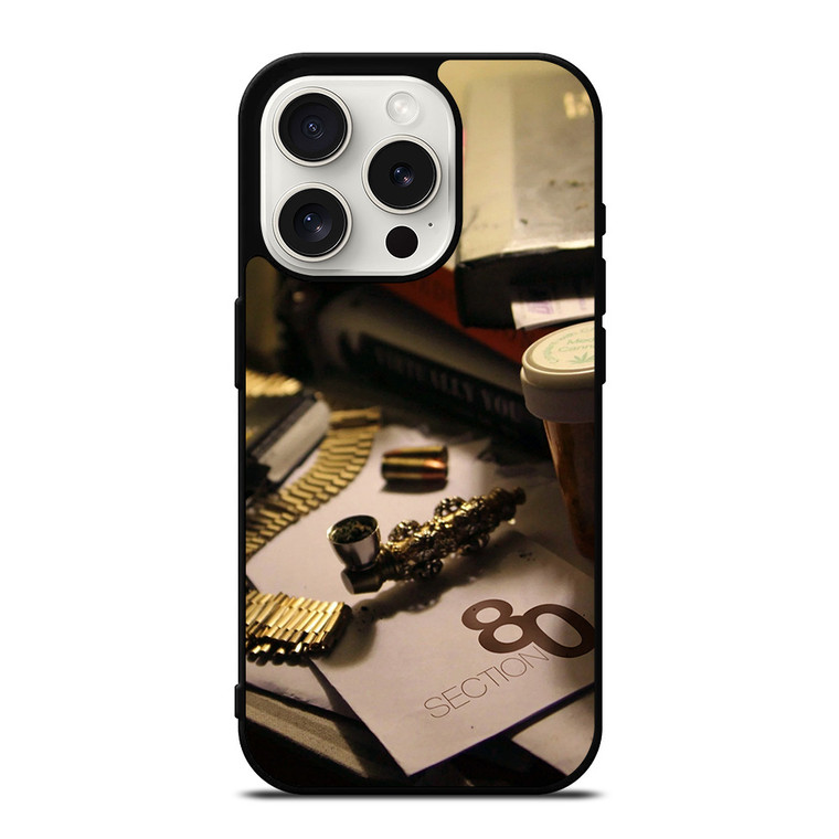 KENDRICK LAMAR SECTION 80 iPhone 15 Pro Case Cover
