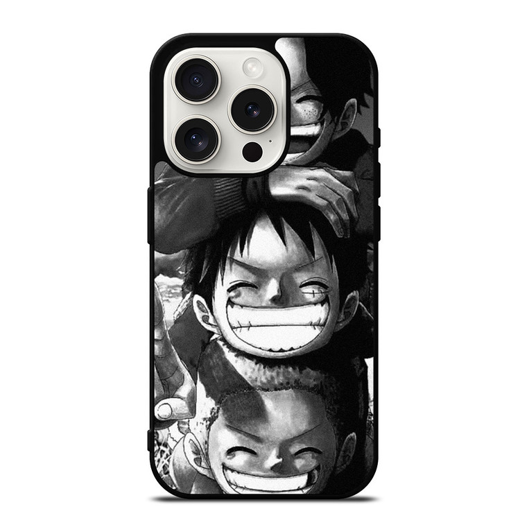 KID LUFFY ACE SABO iPhone 15 Pro Case Cover
