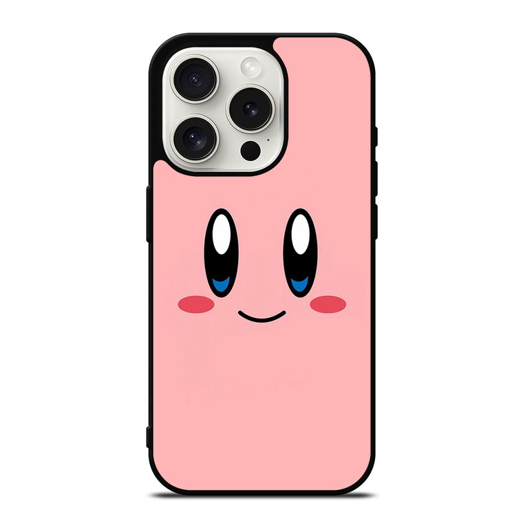 KIRBY GAMES FLAT ICON iPhone 15 Pro Case Cover