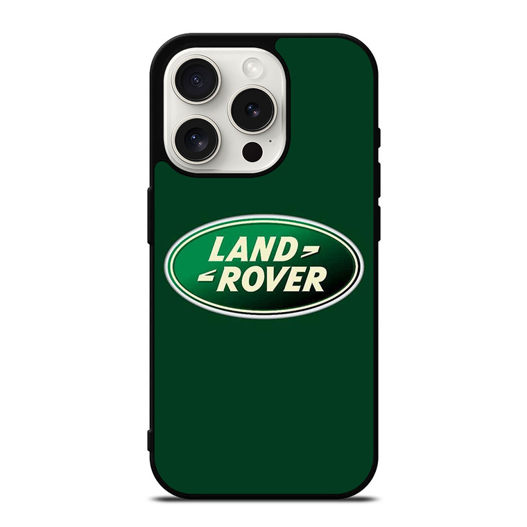 LAND ROVER LOGO GREEN iPhone 15 Pro Case Cover