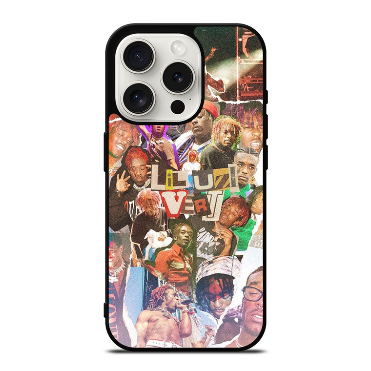 LIL UZI VERT RAPPER COLLAGE iPhone 15 Pro Case Cover LIL UZI VERT RAPPER COLLAGE iPhone 15 Pro Case Cover