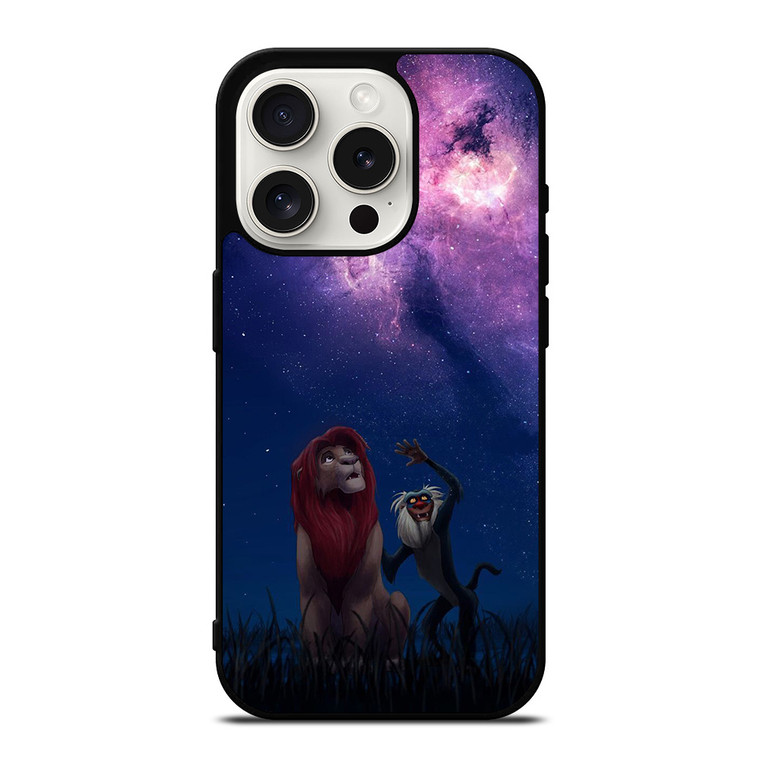 LION KING RAFIKI NEBULA iPhone 15 Pro Case Cover
