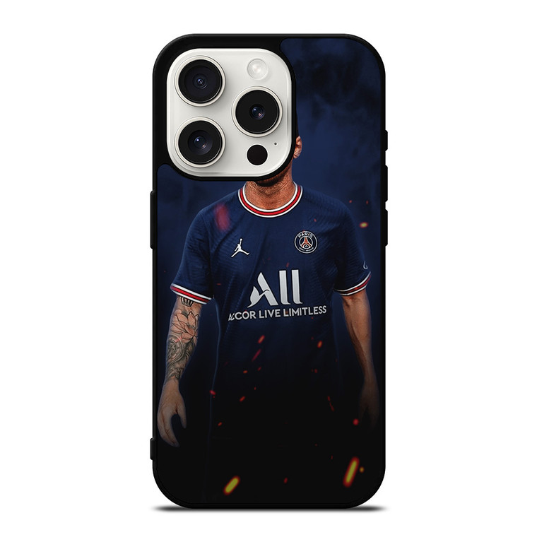 LIONEL MESSI PARIS SAINT GERMAIN PSG 3 iPhone 15 Pro Case Cover LIONEL MESSI PARIS SAINT GERMAIN PSG 3 iPhone 15 Pro Case Cover