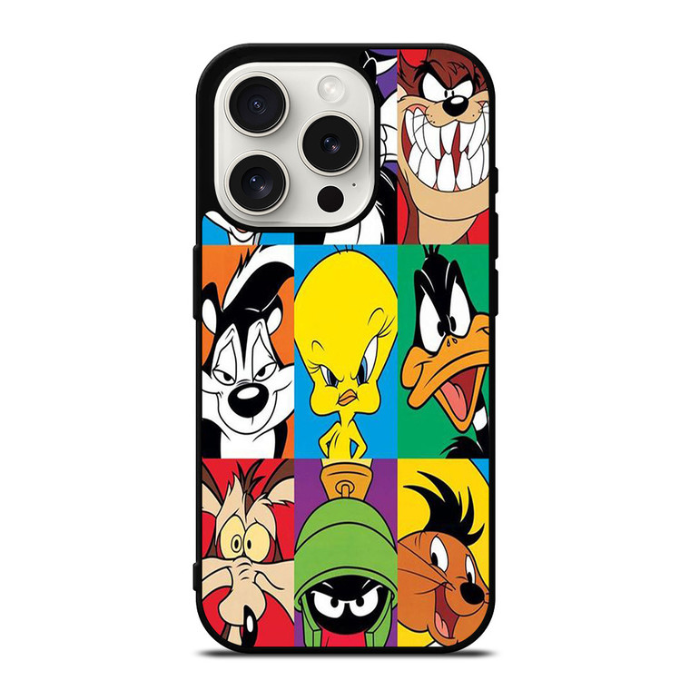 LOONEY TUNES ALL CHARACTERS iPhone 15 Pro Case Cover