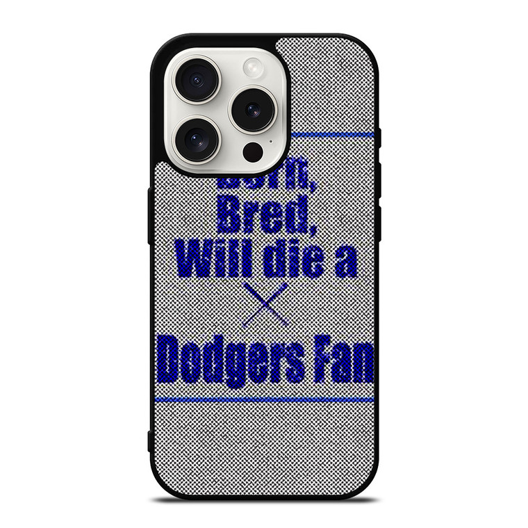 LOS ANGELES DODGERS MLB BASEBALL FANS 2 iPhone 15 Pro Case Cover