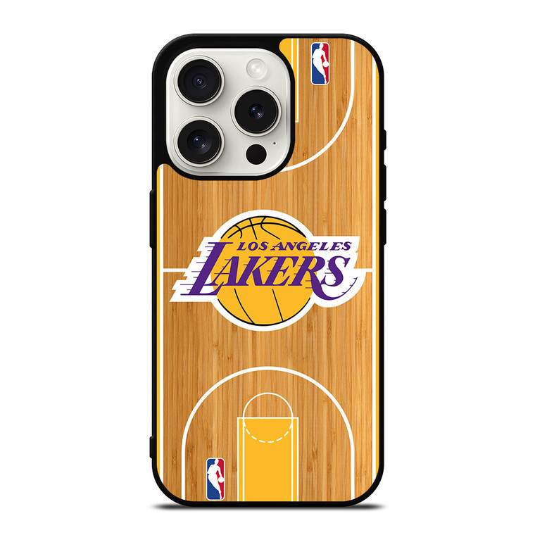 LOS ANGELES LAKERS NBA ARENA iPhone 15 Pro Case Cover