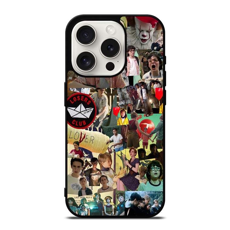 LOSERS CLUB IT MOVIES COLLAGE iPhone 15 Pro Case Cover