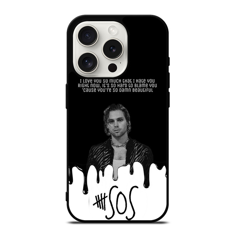 LUKE HEMMINGS 5 SECONDS OF SUMMER QUOTES iPhone 15 Pro Case Cover