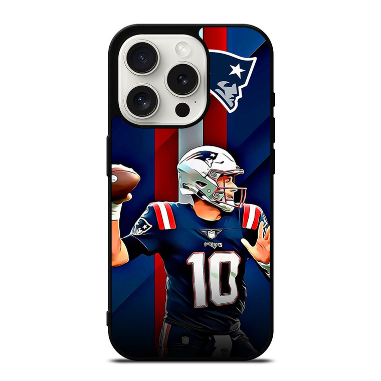 MAC JONES NEW ENGLAND PATRIOT NFL 2 iPhone 15 Pro Case Cover
