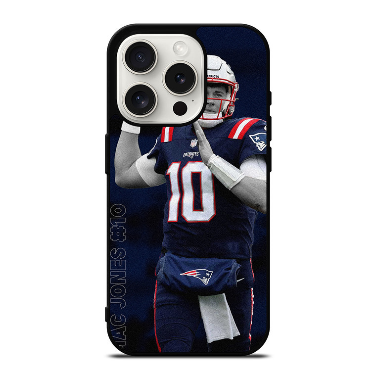MAC JONES NEW ENGLAND PATRIOTS iPhone 15 Pro Case Cover MAC JONES NEW ENGLAND PATRIOTS iPhone 15 Pro Case Cover