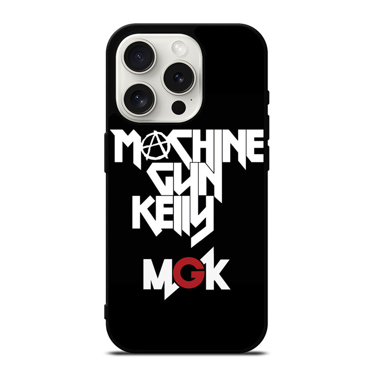 MACHINE GUN KELLY MGK RAPPER LOGO 2 iPhone 15 Pro Case Cover MACHINE GUN KELLY MGK RAPPER LOGO 2 iPhone 15 Pro Case Cover