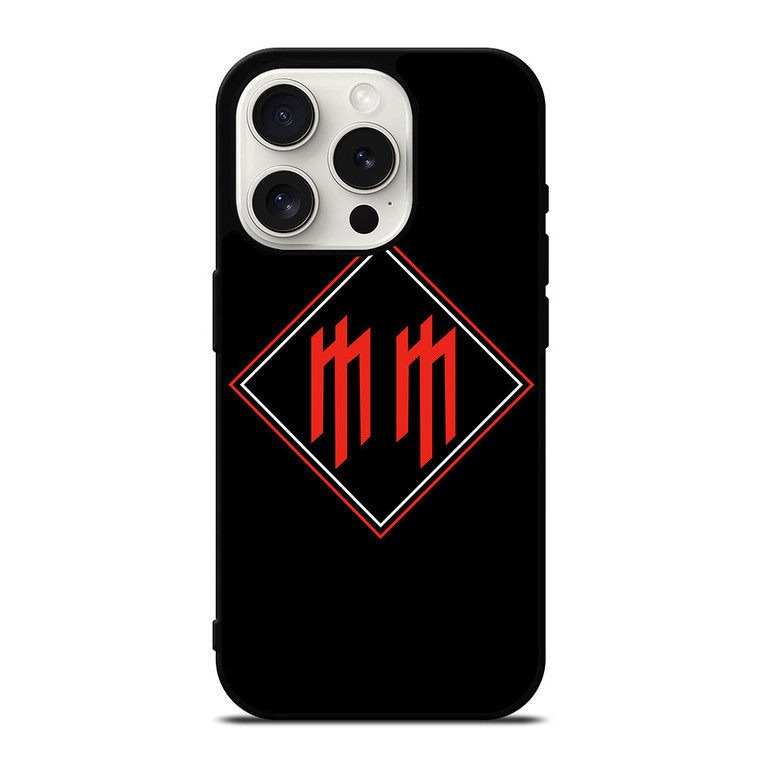 MARILYN MANSON SINGER LOGO iPhone 15 Pro Case Cover