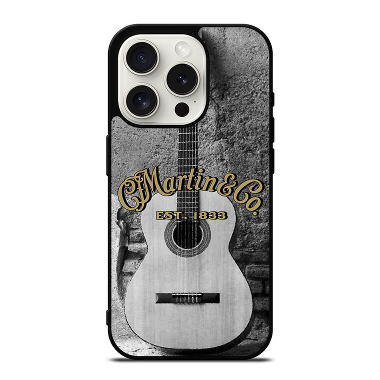 MARTIN AND CO GUITAR iPhone 15 Pro Case Cover