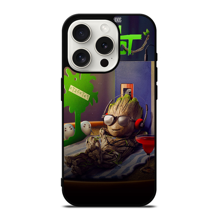 MARVEL I AM GROOT iPhone 15 Pro Case Cover