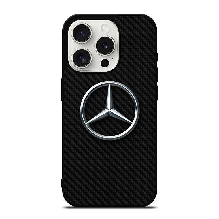 MERCEDEZ BENZ CARBON FIBER iPhone 15 Pro Case Cover MERCEDEZ BENZ CARBON FIBER iPhone 15 Pro Case Cover