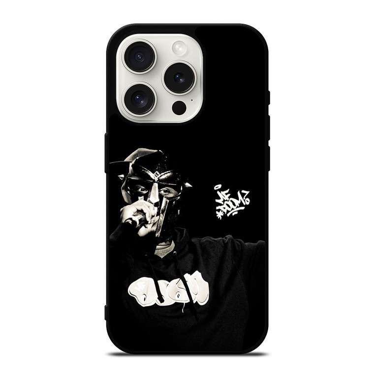MF DOOM RAPPER iPhone 15 Pro Case Cover
