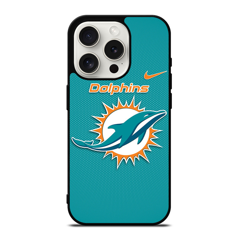 MIAMI DOLPHINS NFL FOOTBALL NIKE iPhone 15 Pro Case Cover