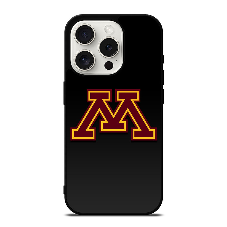 MINNESOTA GOLDEN GOPHERS LOGO iPhone 15 Pro Case Cover