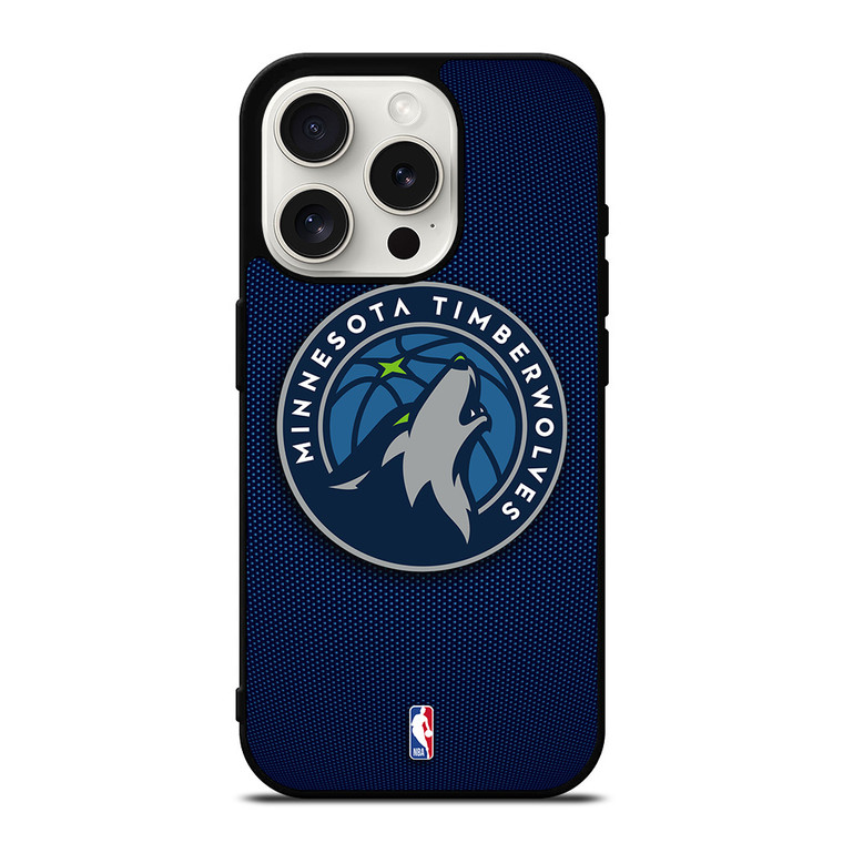MINNESOTA TIMBERWOLVES BASKETBALL NBA iPhone 15 Pro Case Cover