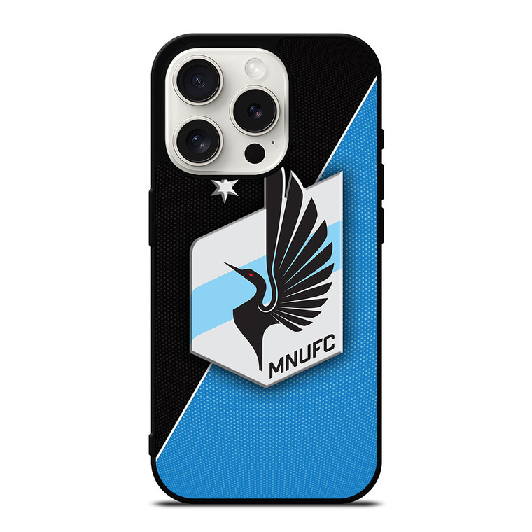 MINNESOTA UNITED FC SOCCER MLS 2 iPhone 15 Pro Case Cover