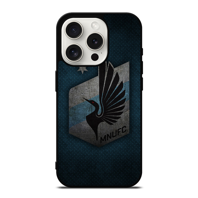 MINNESOTA UNITED FC SOCCER MLS iPhone 15 Pro Case Cover