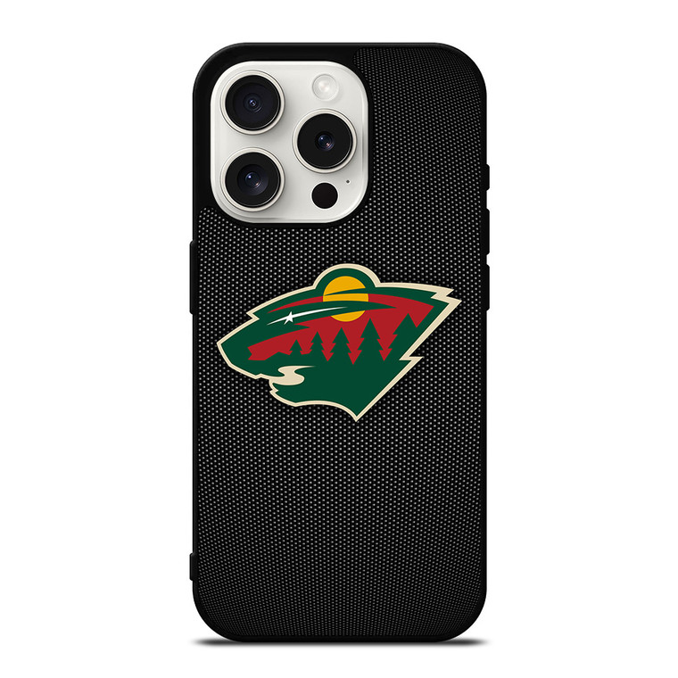 MINNESOTA WILD HOCKEY NHL LOGO iPhone 15 Pro Case Cover