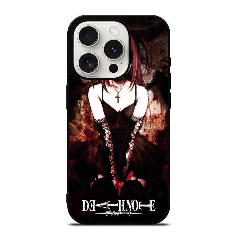 MISA AMANE DEATH NOTE ANIME iPhone 15 Pro Case Cover