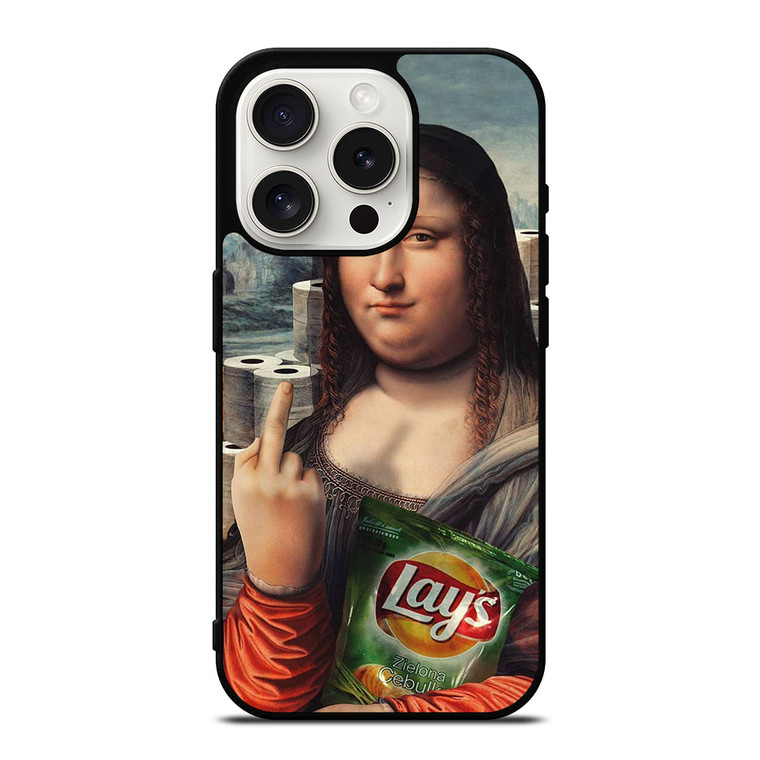MONALISA LAYS CHIP iPhone 15 Pro Case Cover