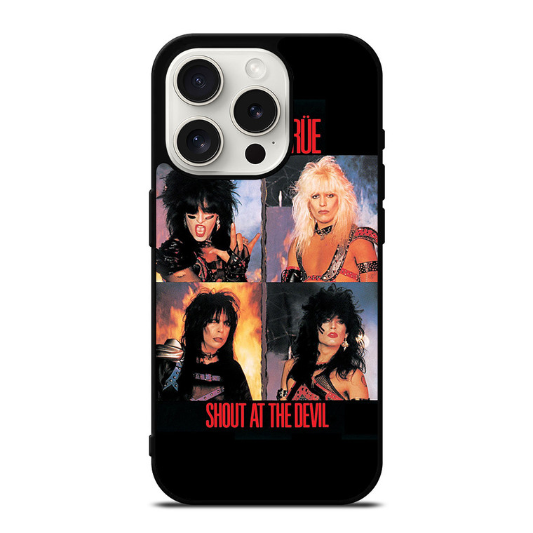 MOTLEY CRUE SHOUT AT THE DEVIL iPhone 15 Pro Case Cover