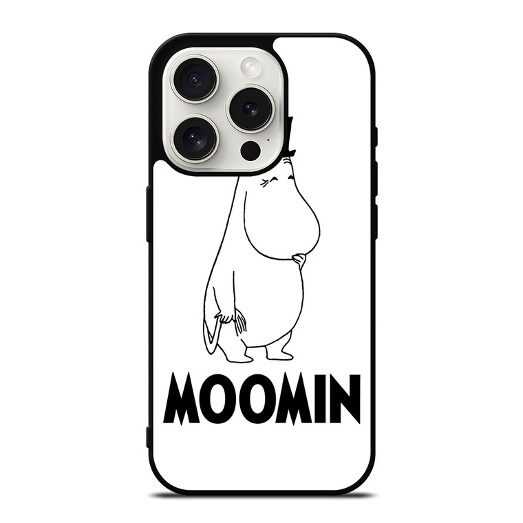 MUMINPAPPAN CUTE CARTOON iPhone 15 Pro Case Cover