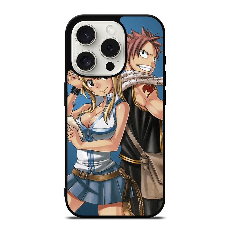 NATSU LUCY FAIRY TAIL ANIME iPhone 15 Pro Case Cover