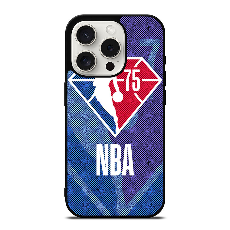 NBA BASKETBALL 75 ANNIVERSARY iPhone 15 Pro Case Cover