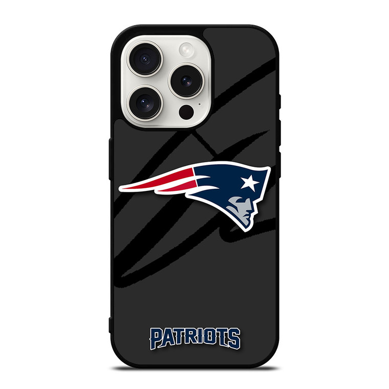 NEW ENGLAND PATRIOTS FOOTBALL LOGO iPhone 15 Pro Case Cover